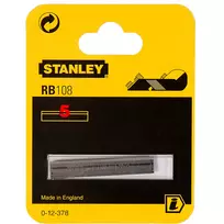 STANLEY atsarginiai obliuotojo peiliukai RB10 ir RB5, tiesūs, 10 vnt., SK5 plieno, 44 mm pločio