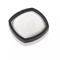 LEIFHEIT Micro-Filter MIF Regulus PowerVac 2in1 belaidžio dulkių siurblio filtrų – plaunamas ir daugkartinis keičiamasis filtras, surenka smulkias dulkes, alergenus ir gyvūnų plaukus, baltas/pilkas