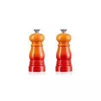 Le Creuset druskos ir pipirų malūnėlių rinkinys 11 cm, Volcanic Orange