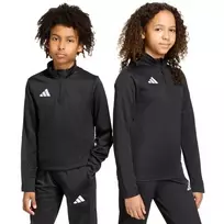 adidas Entrada 26 treniruočių megztinis vaikams, juodas JZ6630 164cm