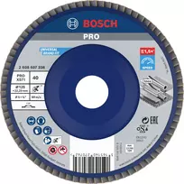 Bosch X571 Best for Metal šlifavimo diskas su žiedlapiais 125 mm P80 cirkonio aliuminio oksidas 2608607338