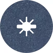 Bosch Best for Metal R574 pluoštinis diskas 125 mm X-LOCK, grūdėtumas 36, 2608619160