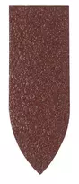 Bosch 2609256A38 delta šlifavimo popierius, kibioji juosta, neperforuotas, grūdėtumas 80, kampas 32 mm, 5 vnt.