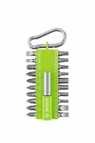 BOSCH 21 dalių atsuktuvų antgalių rinkinys su magnetiniu greito keitimo laikikliu, S2 plieno, 25 mm antgaliai (X-Line Classic)