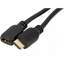 EXERTIS CONNECT High Speed HDMI prailginimo kabelis, auksuoti kontaktai, HDMI Type A male to female, 1,0 m 128395