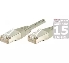 Exertis Connect 847100 Cat5e F/UTP tinklo komutacinis kabelis, 1m, pilkas
