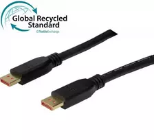 Exertis Connect DisplayPort 2.1 kabelis, 80Gbit/s, UHBR20, 4:4:4, GRS, DisplayPort vyriškas į vyrišką, 3,0 m (127247)