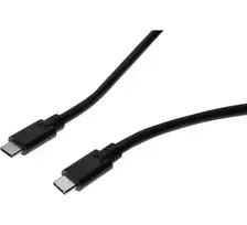 EXERTIS CONNECT USB 3.2 Gen 2x2 kabelis 20Gbps / 240W USB-C į USB-C, juodas, 1,5 m (532650)