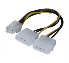 EXERTIS CONNECT Molex į PCI-E maitinimo adapterio kabelis, 25 cm 146691