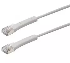 Exertis Connect RJ45 komutacinis kabelis, Cat. 6A, F/FTP, kampuota jungtis, be halogenų, pilkas, 0,5 m (854307)