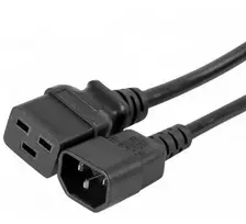 EXERTIS CONNECT IEC C14 į C19 maitinimo prailginimo kabelis 3 m juodas 808007
