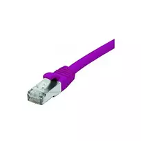 EXERTIS CONNECT CAT 6 F/UTP komutacinis kabelis, PoE, be halogenų, violetinis, 30 m 854419