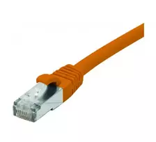 EXERTIS CONNECT Cat6 F/UTP komutacinis kabelis, PoE, LSZH, oranžinis, 20m 854428