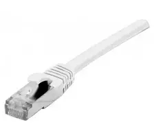 EXERTIS CONNECT Cat.6 F/UTP PoE belogeninis baltas 25 m komutacinis kabelis su fiksatoriaus apsauga (854407)