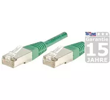 EXERTIS CONNECT S/FTP (PIMF) CAT.6A Class EA komutacinis kabelis, žalias, 25,0 m, plonas snagless apsauginis antgalis 858355