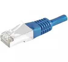 EXERTIS CONNECT Cat6 S/FTP PiMF komutacinis kabelis, RJ45, mėlynas, 20m 856928