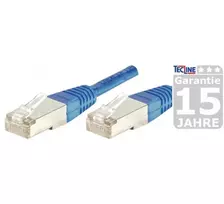 EXERTIS CONNECT Cat.6A S/FTP komutacinis kabelis, 20 m, mėlynas 858324