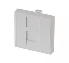 EXERTIS CONNECT Dexlan įdėklas 45 x 45 mm 1 Keystone moduliui, signalinė balta RAL 9003 (911722)