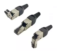 EXERTIS CONNECT RJ45 kištukas, montuojamas vietoje, Cat.6A, STP, reguliuojamas kampas (920822)