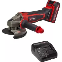 Einhell TE-AG 18/125-2 Li akumuliatorinis kampinis šlifuoklis 18V 125mm su 4.0Ah baterija ir įkrovikliu 4431190