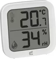 TFA Dostmann 30.3908.02 ID-A0 vidinis termo-/higro jutiklis, radijo 868 MHz