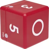 TFA Dostmann Timer Cube skaitmeninis laikmatis raudonas (38.2039.05)
