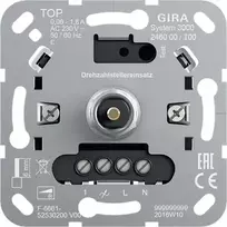 Gira Speed Controller Insert 246000 greičio reguliatoriaus įdėklas