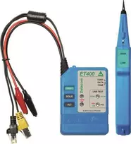 Kurth IT EasyTest ir Probe tinklo kabelių testerio rinkinys (mėlynas) 0.49563