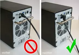Good Connections Cat. 5e F/UTP tinklo kabelis, baltas, 15 m, RJ45 kampu žemyn 805W-150WI