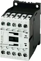 Eaton DILM7-10 24 V DC galios kontaktorius, 3 polių, 1 NO pagalbinis kontaktas, 7 A AC-3, 3 kW, varžtiniai gnybtai 276565