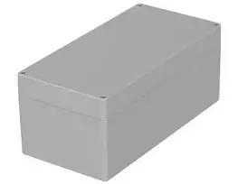 BOPLA universali dėžutė polikarbonatas šviesiai pilka 240 x 120 x 100 mm M 242 (02242000)