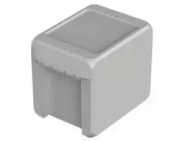 BOPLA Bocube sieninis korpusas, polikarbonatas, šviesiai pilkos spalvos RAL 7035, 80 x 113 x 90 mm 96012135