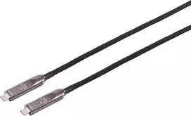 S CONN MAXIMUM CONNECTIVITY USB-C hibridinis kabelis 3.2 Gen 2, 8K, 10G, 60W, PVC, 15m (30-43085)