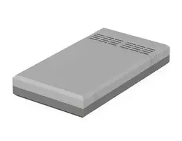 BOPLA EG 2030 L korpusas ant stalo 200 x 112 x 30 mm polistirenas šviesiai pilkos spalvos RAL 7035 32203012