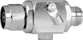 Telegärtner N-Type apsaugos nuo viršįtampių ribotuvas su dujų išlydžio vamzdeliu, 90 V, 1,5 GHz, 50 Ω, IP67 J01028A0034
