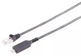 S CONN MAXIMUM CONNECTIVITY USB-C į Ethernet adapterio kabelis 1G, USB Type-C male į RJ45, PVC, juodas, 1m (13-51025)