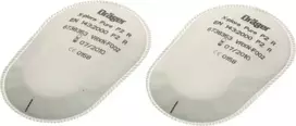 Dräger X-plore Pad P3 R dalelių filtras su korpusu, 2 vnt. 6738011