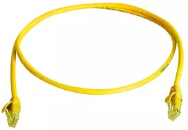 TELEGÄRTNER Cat.6 U/UTP komutacinis kabelis, RJ45, 10m, LSZH, pilkas L00005A0133