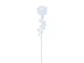 EUROPALMS Crystal Rose dirbtinė gėlė, permatoma, 81cm, 12 vienetų paketas 82600210