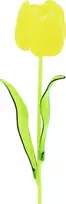 EUROPALMS Crystal Tulip dirbtinė gėlė, geltona, 61 cm, 12 vnt. 82600207