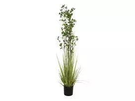 EUROPALMS Amžinai žaliuojantis krūmas su žole, dirbtinis augalas, 182 cm 82600185