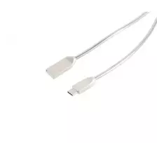 EXERTIS CONNECT USB įkrovimo ir duomenų perdavimo kabelis A į Type C 3.1 Steel Silver 1,6 m 39910217