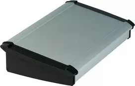 Bopla TOPLINE ATPH 1850-250 konsolinis korpusas, 250 x 181 x 53 mm, lieto aliuminio, grafito pilkos spalvos (RAL 7024) 92850250.MT1
