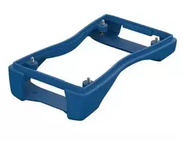 Bopla BS 500 DI-D-5005 dekoratyvinė tarpinė, signalinė mėlyna, 142,8 x 77,1 x 31,1 mm, 82855005