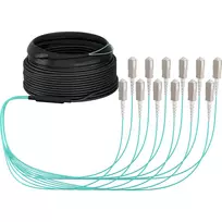 EFB Elektronik magistralinis kabelis U-DQ ZN BH OM3 12G 1x12 SC-SC 30m Dca LSZH O8341S30OM3