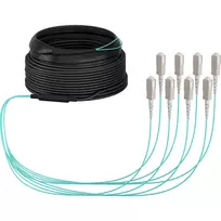 EFB Elektronik magistralinis optinis kabelis U-DQ ZN BH OM3 8G 1x8 SC-SC 30m Dca LSZH - 30 m O8321S30OM3