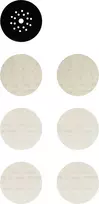 Bosch Expert M480 225 mm šlifavimo tinklelių rinkinys gipso kartono šlifuokliams, grūdėtumas P80/P120/P180, 3 vnt. 2608901667