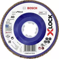 Bosch 2608619815 Expert for Metal X-LOCK pjovimo diskas 125 mm x 1,0 mm x 22,23 mm