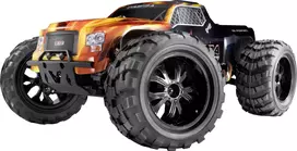 Reely Cimera Black Brushless 1:10 RC Monster Truck 4WD RTR 2.4 GHz su baterija ir pakrovėju (RE-6914403)