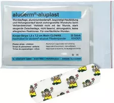 SÖHNGEN Aluderm Aluplast pleistrų papildymo rinkinys Clown dozatoriui, 25 vnt., odos spalvos, hipoalergeninis, be latekso 1009921